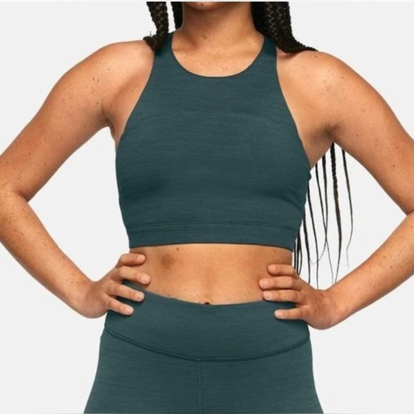 Outdoor Voices NWT Move Free Crop Top in Jasper - Picture 1 of 11
